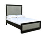 New Classic Furniture Luxor Full Panel Bed in Black/Silver image