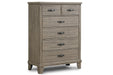 New Classic Furniture Marwick 6 Drawer Chest in Sand image