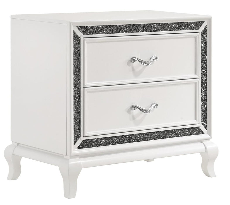 New Classic Furniture Park Imperial 2 Drawer Nightstand in White image