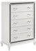 New Classic Furniture Park Imperial 5 Drawer Chest in White image