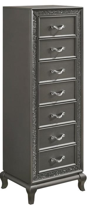 New Classic Furniture Park Imperial 9 Drawer Lingerie Chest in Pewter image
