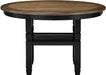 New Classic Furniture Prairie Point 47" Round Dining Table in Black image
