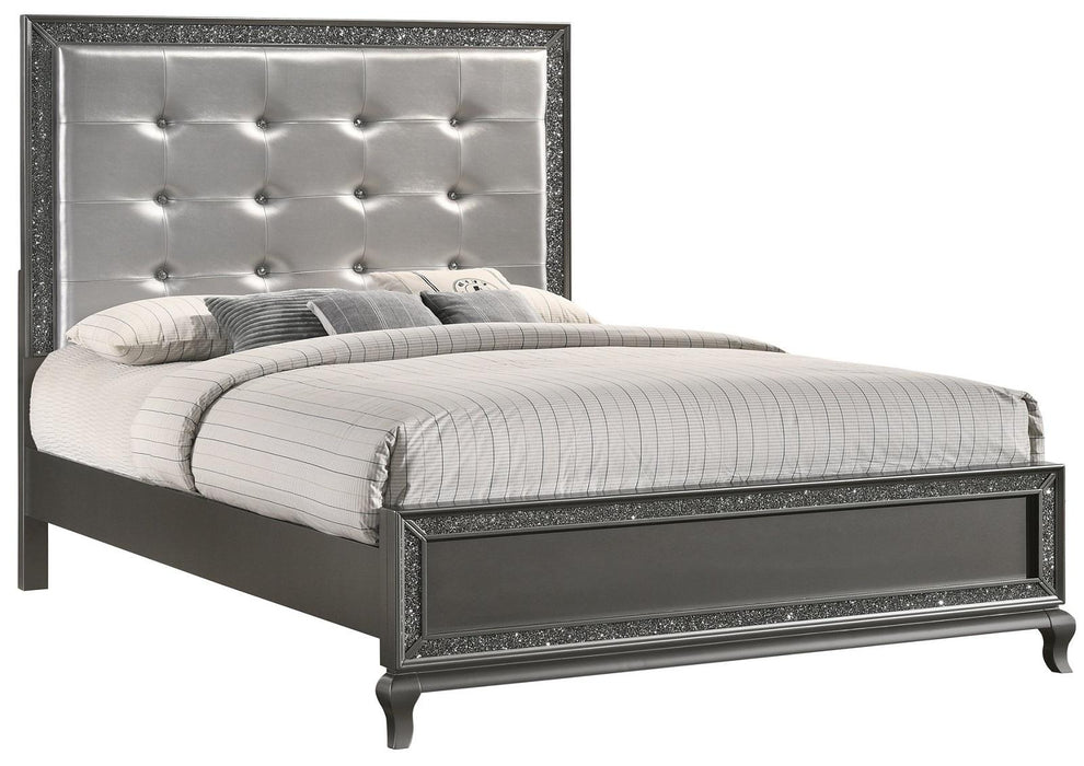 New Classic Furniture Park Imperial Queen Bed in Pewter image