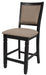 New Classic Furniture Prairie Point Counter Height Chair in Black (Set of 2) image