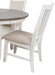 New Classic Furniture Prairie Point Side Chair in White (Set of 2) image