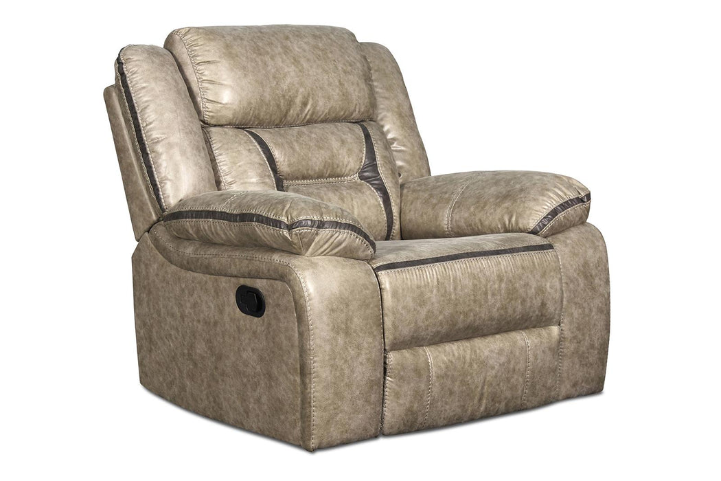 New Classic Furniture Roswell Swivel Glider Recliner in Pewter image
