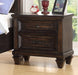 New Classic Furniture Sevilla Youth Nightstand in Walnut image