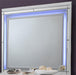 New Classic Furniture Valentino Lighted Mirror in White image