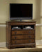 New Classic Sheridan Media Chest in Burnished Cherry Finish image