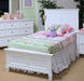 New Classic Tamarack Twin Panel Bed in White image