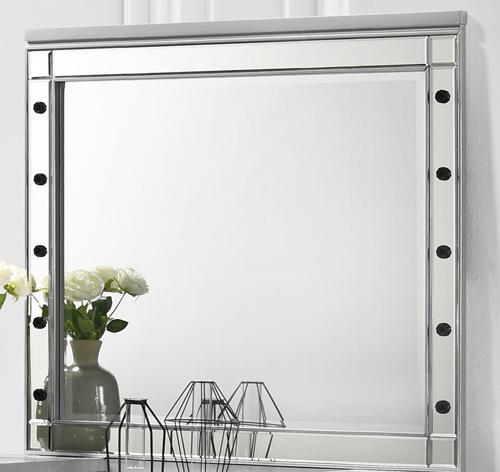 New Classic Valentino Vanity Table Mirror in Silver image