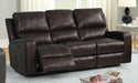 New Classic Furniture Linton Sofa with Dual Recliner in Brown image